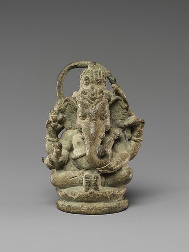 Seated Four-Armed Ganesha