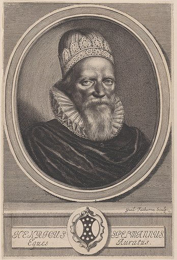 Sir Henry Spelman (Henricus Spelmannus Eques Auratus)