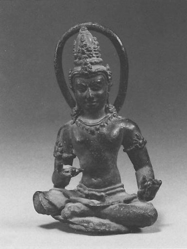Seated Bodhisattva Vajrapani (?)