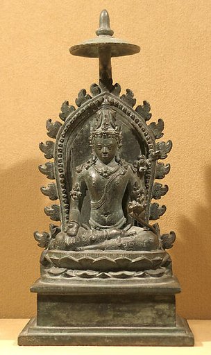 Seated Bodhisattva Maitreya, the Buddha of the Future