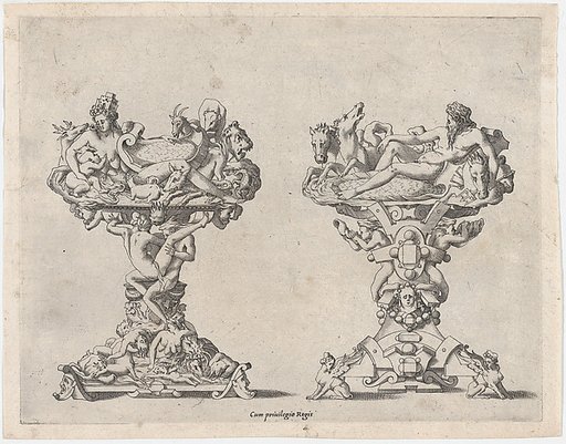 Two Salt Cellars