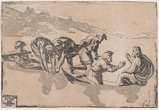 The Miraculous Draught of Fishes, after Raphael