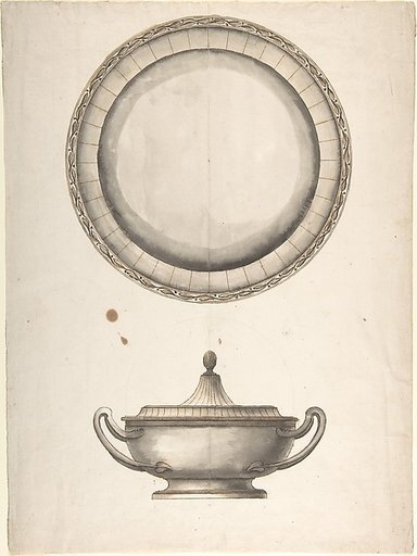 Covered Dish with Tray
