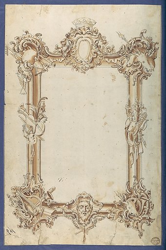 Picture Frame, in Chippendale Drawings, Vol. I