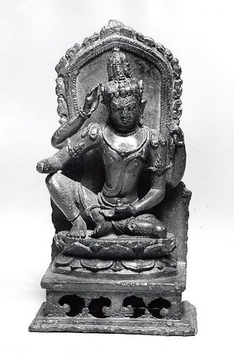 Seated Four-Armed Bodhisattva