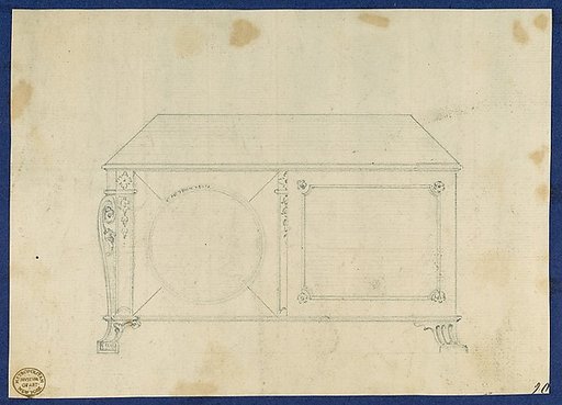 French Commode, from Chippendale Drawings, Vol. II