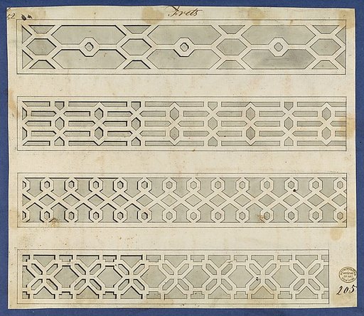 Frets, from Chippendale Drawings, Vol. II