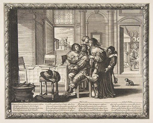 The Prodigal Son in a House of Ill Repute (L'Enfant prodigue dans une maison de débauche, version couvert)