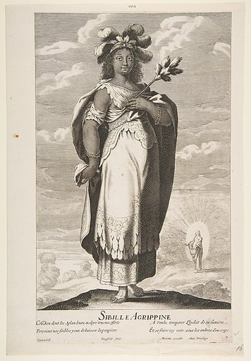Sibylle Agrippa, from "Douze Sibylles"