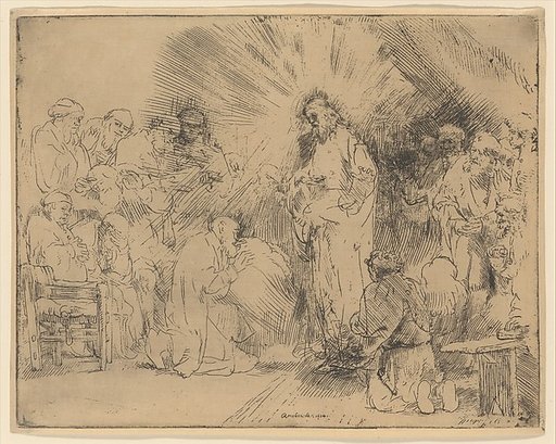 Christ Appearing to the Apostles