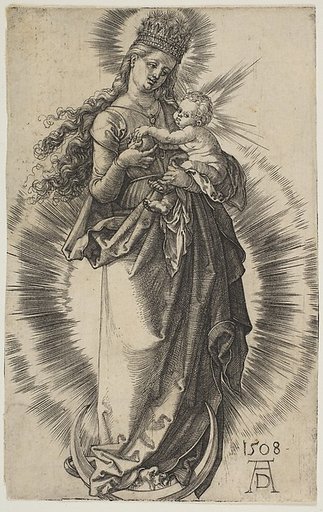 Virgin on the Crescent with a Starry Crown