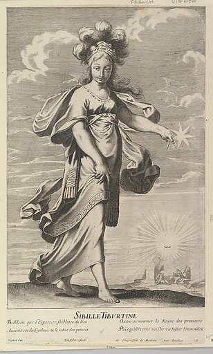 Sibylle Tiburtine, from "Douze Sibylles"