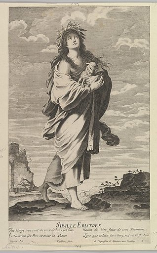 Sibylle Erythréenne, from "Douze Sibylles"