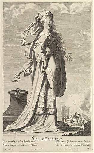 Sibylle Delphique, from "Douze Sibylles"