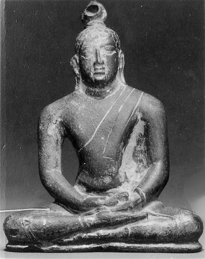 Seated Buddha in Cross-Legged Position