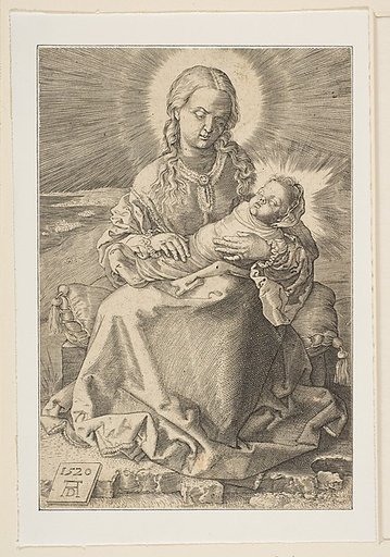 The Virgin with the Swaddled Child (copy)