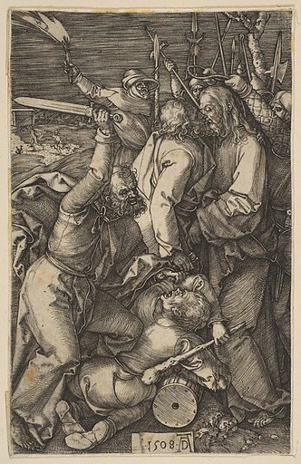 The Betrayal of Christ, from "The Passion"