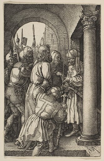 Christ before Pilate, from "The Passion"