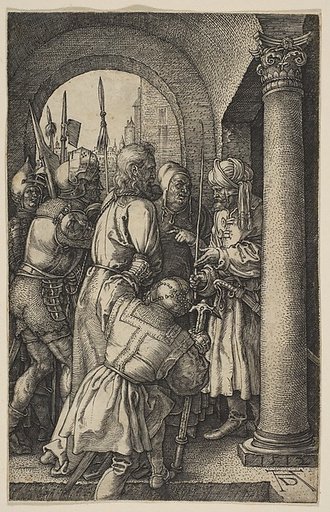 Christ before Pilate, from "The Passion"