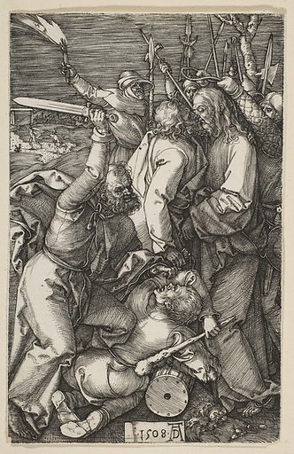 The Betrayal of Christ, from "The Passion"