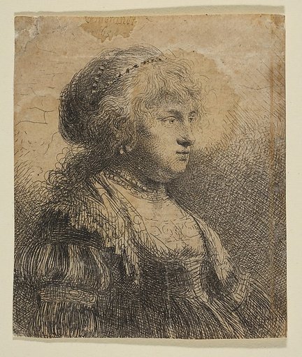 Saskia with Pearls in Her Hair