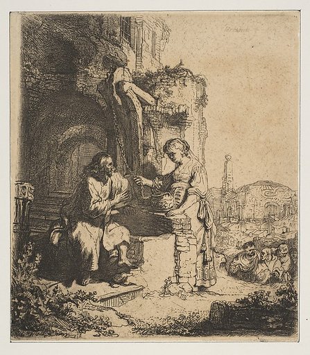 Christ and the Woman of Samaria among Ruins