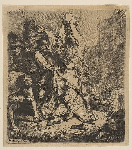 The Stoning of St. Stephen