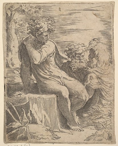 Youth with two old Men