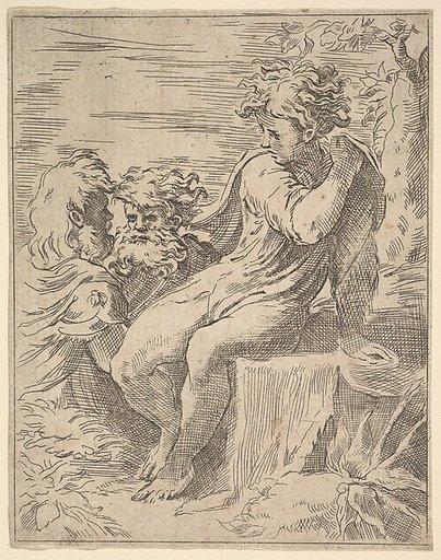 Youth with two Old Men