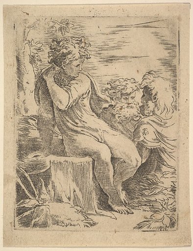 Youth with two old Men
