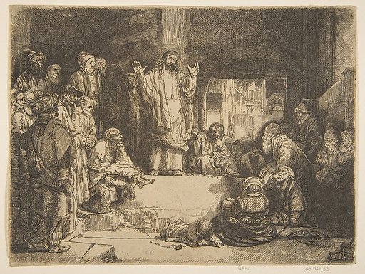 Christ Preaching (La Petite Tombe) (copy)
