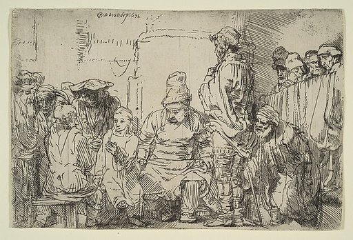 Christ Seated Disputing with the Doctors