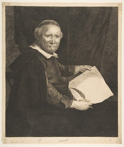 Lieven Willemsz van Coppenol, Writing Master: the Larger Plate (copy)