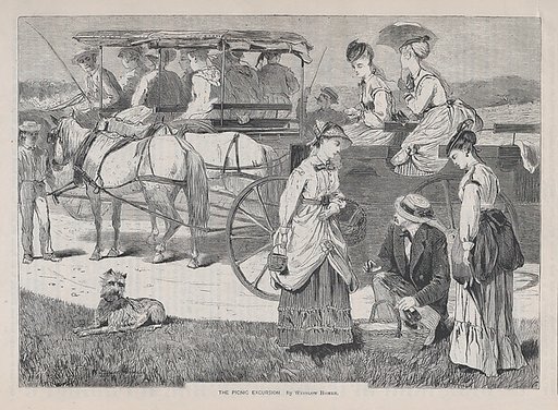 The Picnic Excursion (from "Appleton's Journal," Vol. I)