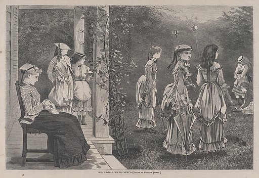 What Shall We Do Next? (from "Harper's Bazar," Vol. II)