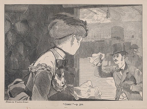 "Come" (The Galaxy, An Illustrated Magazine of Entertaining Reading, Vol. VIII)