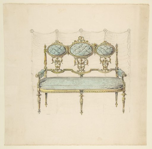 Design for a Settee