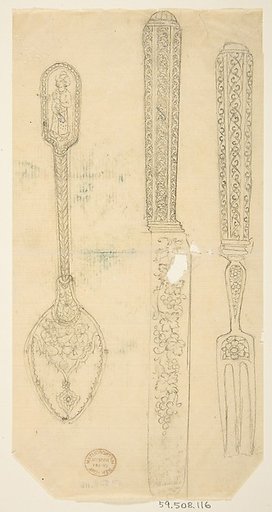 Design for Silverware: Spoon, Knife, and Fork