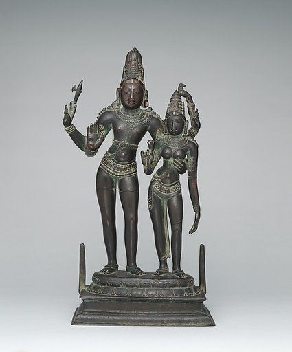 Shiva Embracing His Consort, Uma (Alinganamurti)