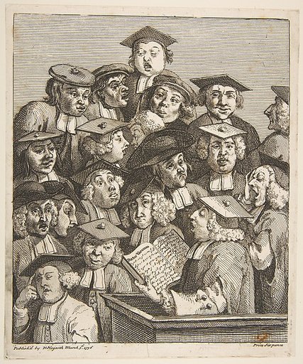 Scholars at a Lecture