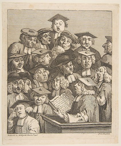 Scholars at a Lecture