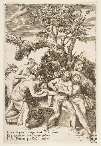 The Birth of Bacchus, from "The Loves of the Gods"