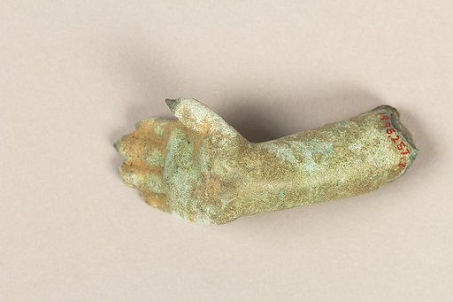 Fragment of a Forearm and Hand in Abhayamudra