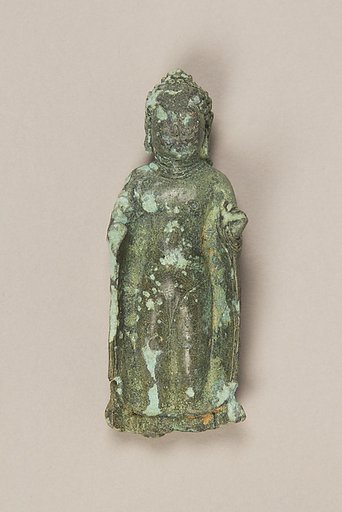 Fragment of a Small Standing Buddha