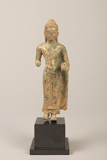 Fragment of a Small Standing Buddha