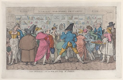 Les Musards de la Rue du Coq à Paris (Dawdlers of the Rue Coq)
