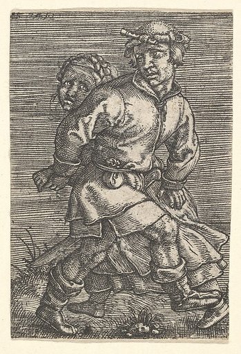 Peasant Couple Dancing