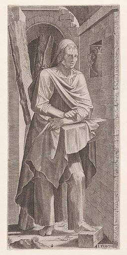 St. Andrew, from "Christ, the Twelve Apostles, and St. Paul"