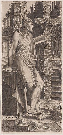 St. Matthew, from "Christ, the Twelve Apostles and St. Paul"