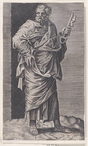 St. Peter, from "Christ and the Apostles"